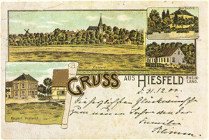 Alte Ansichtskarte aus Hiesfeld