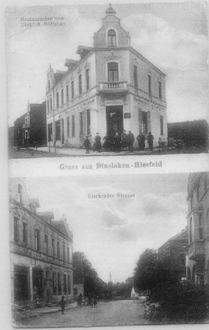 Alte Ansichtskarte aus Hiesfeld