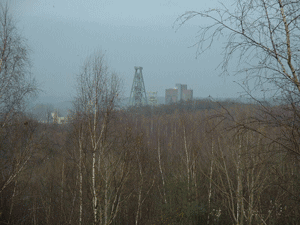 Blick auf die Schachtanlage Lohberg