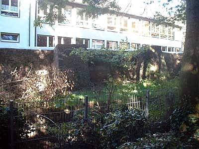 Die alte Stadtmauer von Dinslaken.